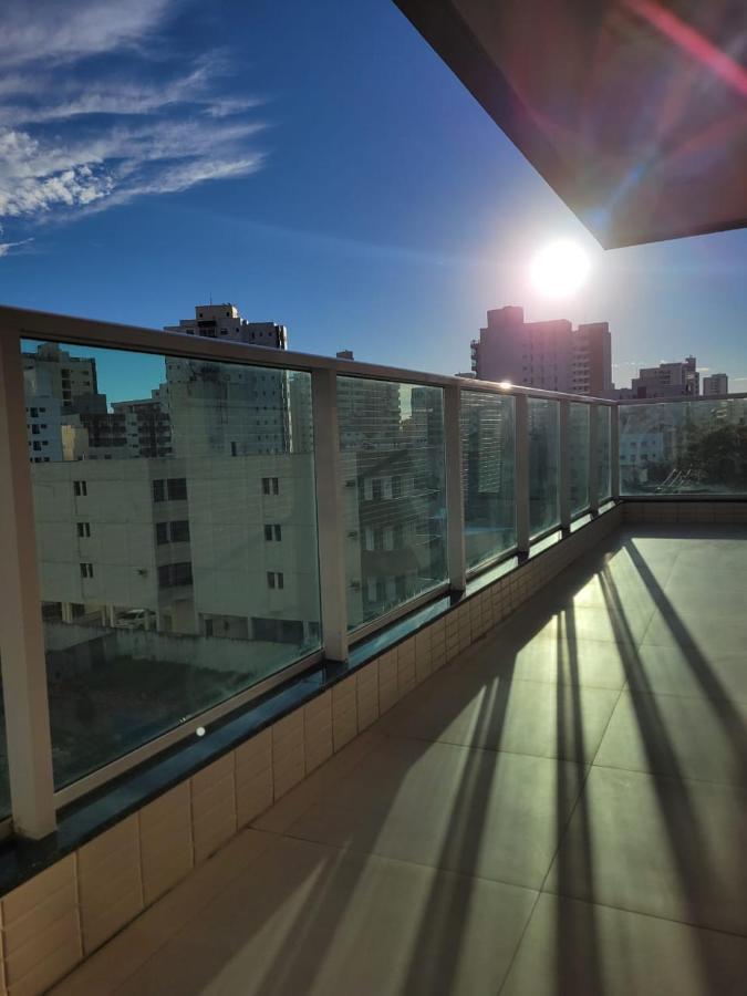 Apartamento Na Praia Do Morro- Guarapari, De Frente, Varanda Ampla, Duas Quadras Da Orla Da Praia מראה חיצוני תמונה